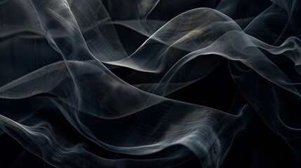 Obraz premium Black abstract background design. 