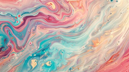 Fototapeta premium sand fluid art marbling paint textured background