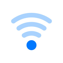 Wifi Blue Flat