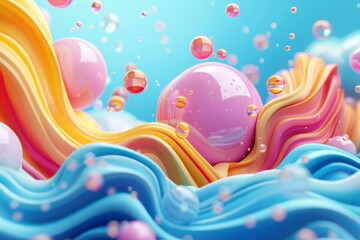 Obraz premium A colorful