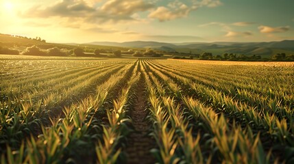 Majestic Agriculture: Stunning Cinematic 8K View with Exquisite Detail