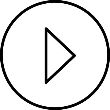 recommend clip art: useful icon (71) - Useful Icon Outline Simple for Modern Design Projects, Vector Symbol Graphics - icon, play button icon