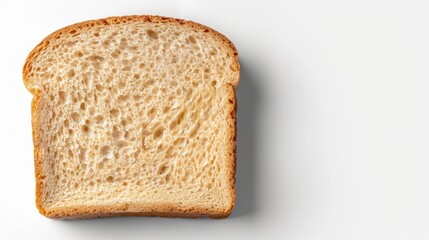 One Perfect, Delicious Slice Of Soft, White Bread.