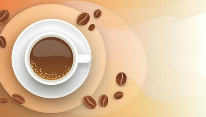 Smooth, Perfectly Clean various coffee for graphic backgrounds and wallpaper on digital art concept.