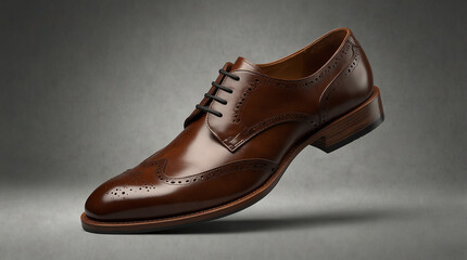 Derby shoes with new design 