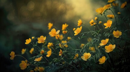 Captivating Nature Photography Featuring Yellow Flowers