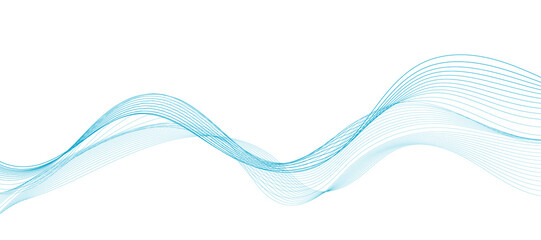 abstract blue wave background