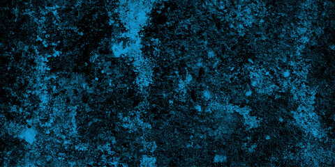 Blue abstract grunge old concrete wall texture stain isolated overlay decorative vintage background.