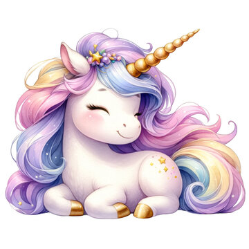 recommend clip art: Cute unicorn