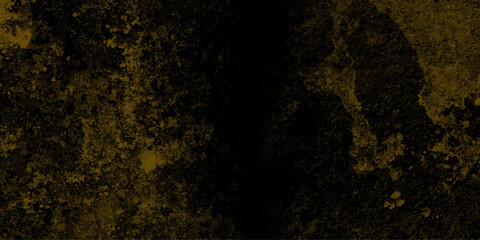 Yellow abstract grunge old concrete wall texture stain isolated overlay decorative vintage background.