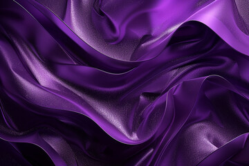 Shimmering textures enhance the sleek abstract violet background, adding a layer of sophistication and depth.