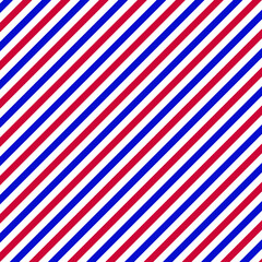 Blue and red vertical stripes pattern with a vintage touch and a hint of retro Christmas vibe