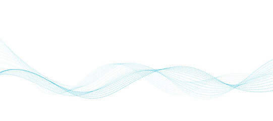 abstract blue wave background