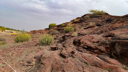 Beautiful mountain View, landscape of the rock