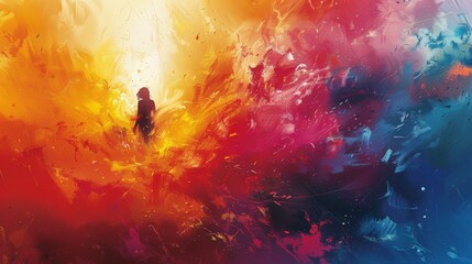 Immerse yourself in the world of colorful backgrounds and dynamic compositions, creating visuals that pop with energy and vibrancy. Utilize bold colors and vivid imagery to convey a sense of