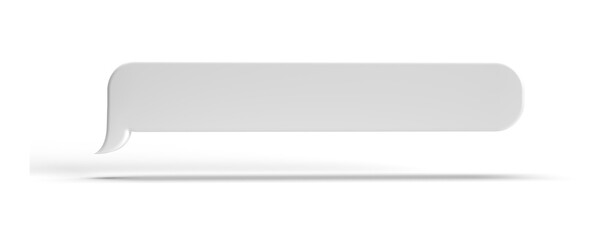 white speech bubble pin