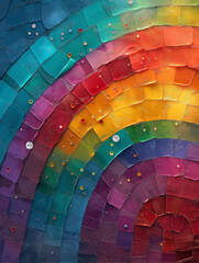 Obraz premium Pride Month Radiance