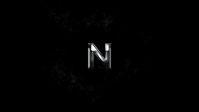 N Logo Animation Video, N nn Logo Videos For Your Business