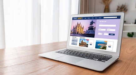 Online travel agency website for modish search and travel planning offers deal and package for...