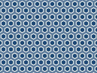 和柄の亀甲模様パターン2