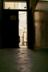 street in the city