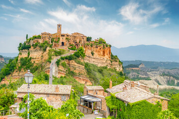 Obraz premium Civita di Bagnoregio - Ancient town in Italy
