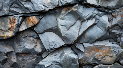 Photograph of natural Slate Stone, textures and earthy colors