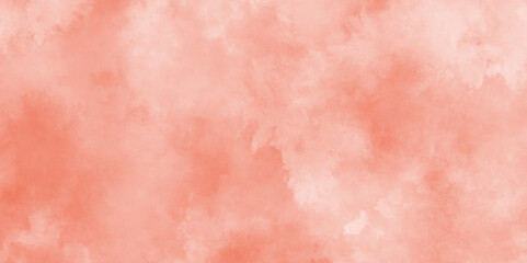 Abstract Pink color light ink effect shades gradient watercolor texture, grunge and stained Pink ink and watercolor textures on white paper background, Watercolor abstract wet hand drawn pink texture.