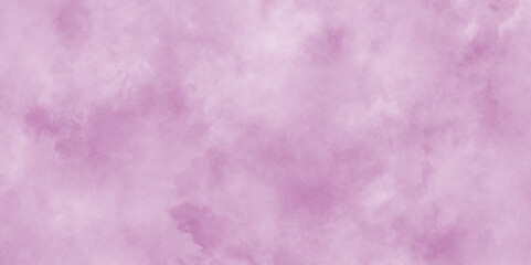 abstract color pink texture background on black canvas with smoke, Soft and cloudy watercolor stain of pink paint texture, brush painted watercolor abstract painting background.
