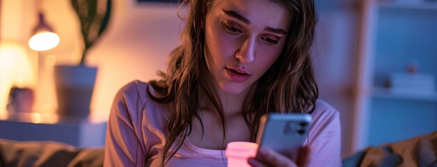"Late-Night Texting: A Moment of Introspection"