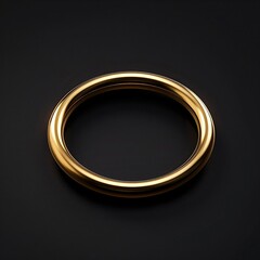 "Gold Ring with Engraving"