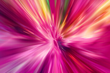 Obraz premium Vibrant magenta and chartreuse abstract blur background, energizing designs.