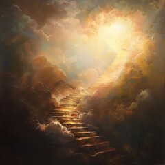 "Ethereal Staircase to Heaven"