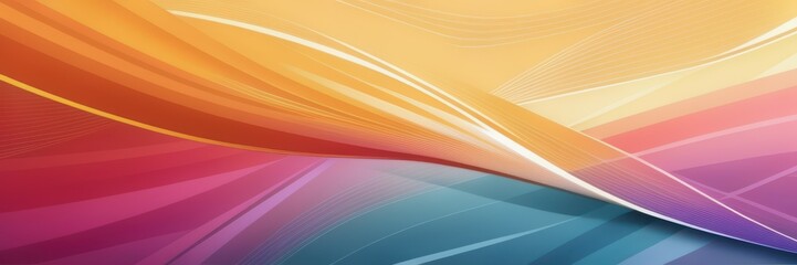 abstract colorful background Web Banner Design for Enhanced User Experience