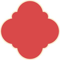 Abstract blank frame illustration for your design