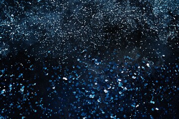 Obraz premium Background Blue Navy Black Abstract Glittering Pattern Noise Dark Texture Design template for presentation, flyer, card, poster, brochure, banner 