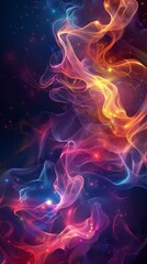 Fototapeta premium Celestial Tapestry: A Cosmic Wonder Unveiled