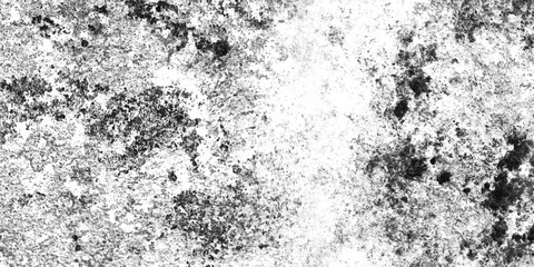 Obraz premium Black and white abstract grunge old concrete wall texture stain isolated overlay decorative vintage background.