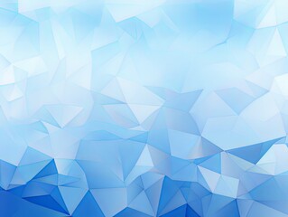 Blue Geometric Gradient: Abstract Low Poly Design