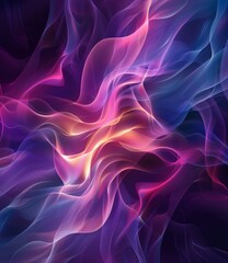 Fototapeta premium Dynamic Colorful Waves
