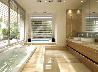 Fototapeta premium Bathroom Design