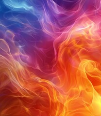 Obraz premium Colorful abstract background of red orange yellow blue and purple colors