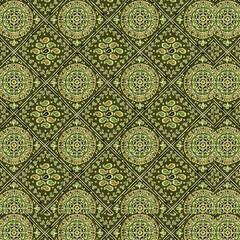 Seamless brush stroke and stripes allover pattern, watercolor effect grunge background texture 