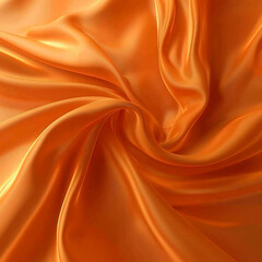 Obraz premium 3d rendered photos of orange simple plain background made with generative AI