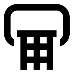 basketball hoop line sport icon