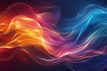 Colorful Nebula in the Cosmos