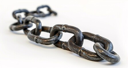 Obraz premium Age-Old Rusty Chain