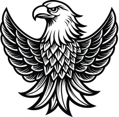 Obraz premium American eagle Eagle Vector illustration