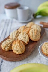 A group of madeleine butter cookie 