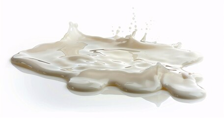 Milk Splash: An Artistic Spillover